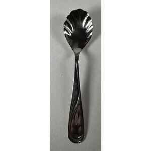 Hampton Silversmiths SWIRL Stainless Glossy Sugar spoon
